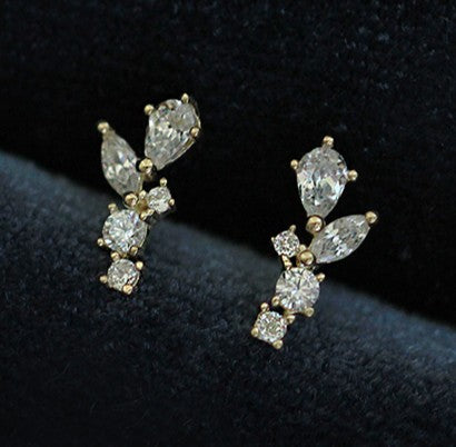 Pendientes Lily - (Plata de Ley 925)