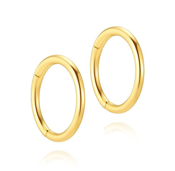 Pendientes Aros Luisa - (Plata de Ley 925)