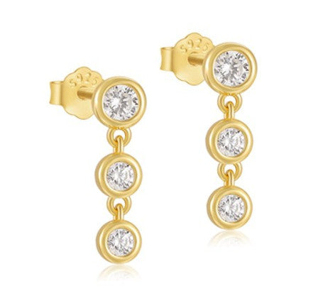 Pendientes Manuela 2 - (Plata de Ley 925)
