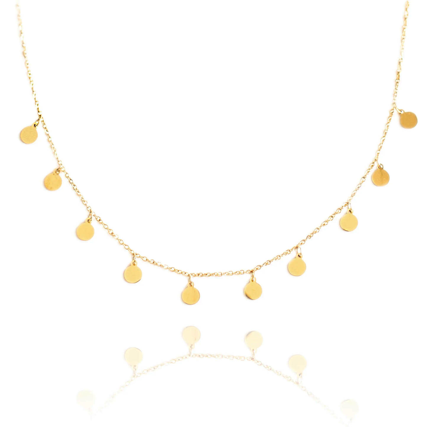 Collar New Chapitas - (Plata de Ley 925)
