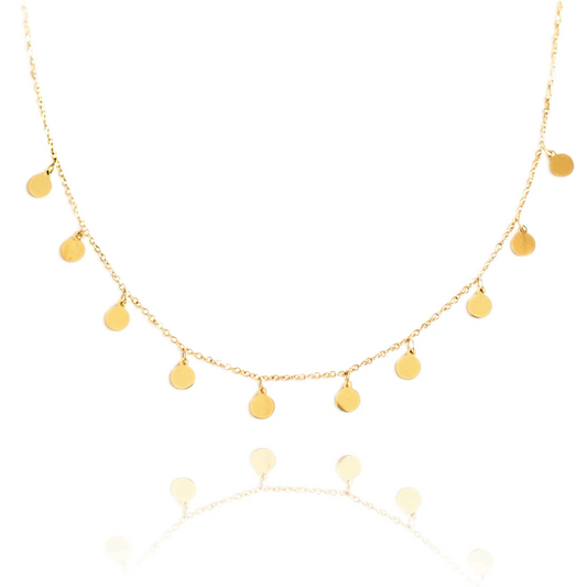 Collar New Chapitas - (Plata de Ley 925)
