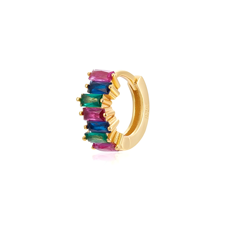 Aros colorines - (Plata de Ley 925) - Mimiló