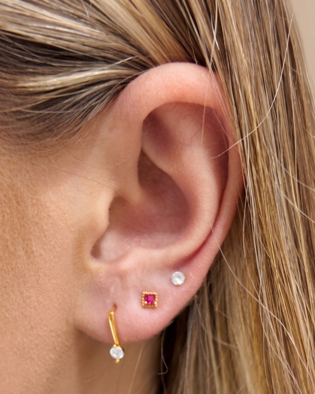 Pendientes Venus - (Plata de Ley 925)