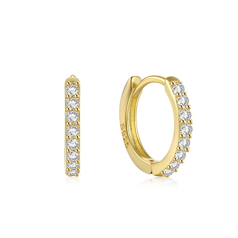 Aros Brilli 9 mm - (Plata de Ley 925) - Mimiló