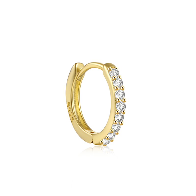Aros Brilli 9 mm - (Plata de Ley 925) - Mimiló