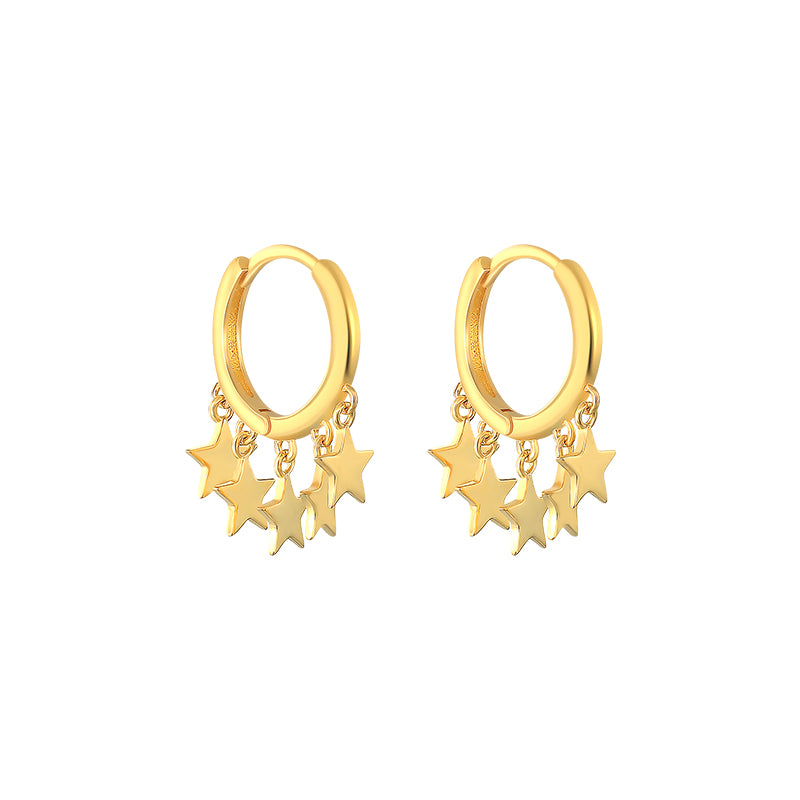 Aros Multi Star - (Plata de Ley 925) - Mimiló
