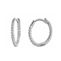 Aros Cordón Fino Plata 8mm - (Plata de Ley 925) - Mimiló