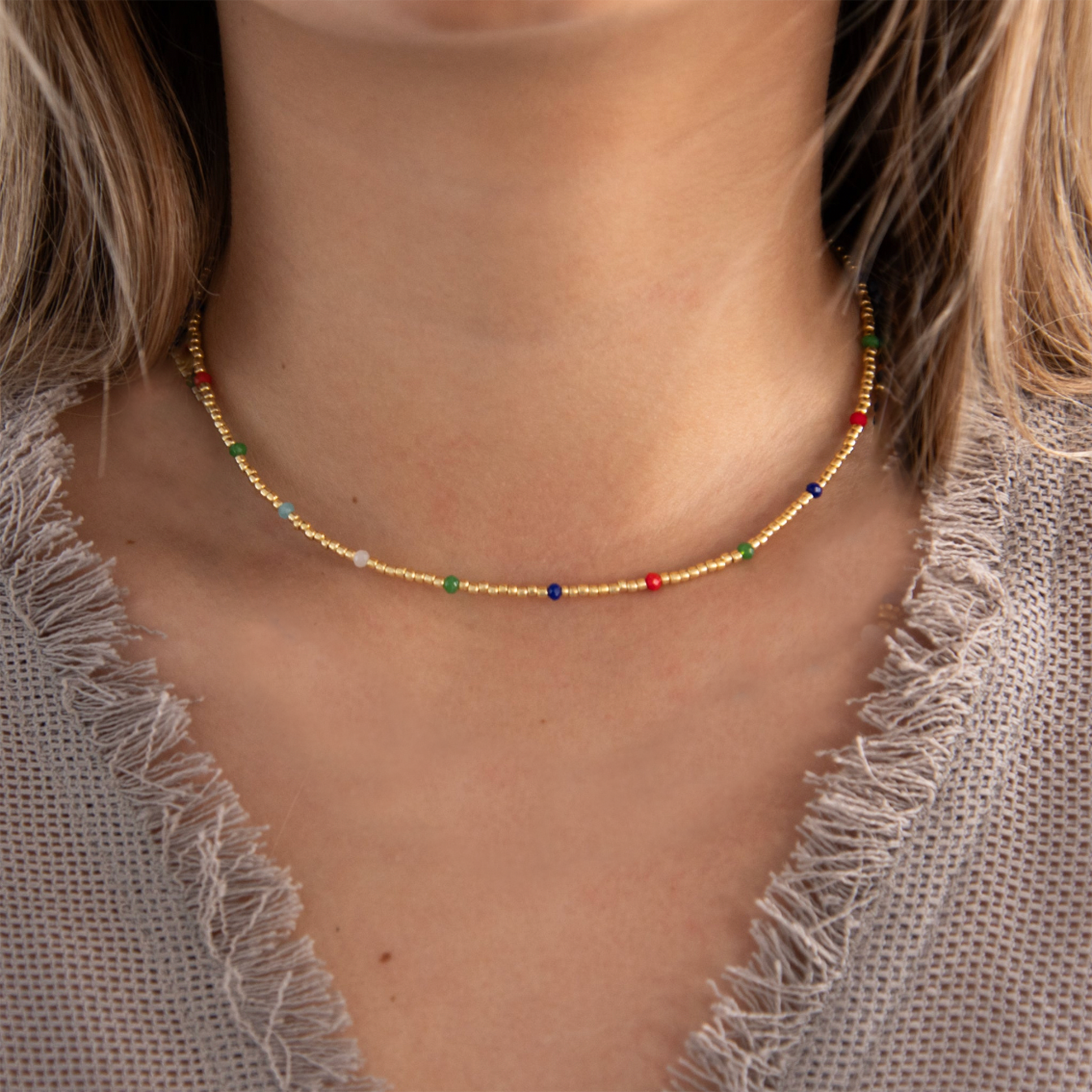 Collar Oro - Colores - (Acero Quirúrgico Waterproof) - Mimiló