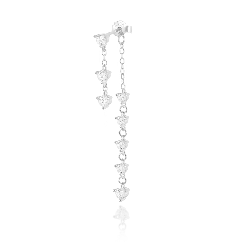 Pendientes Luz Plata - (Plata de Ley 925) - Mimiló