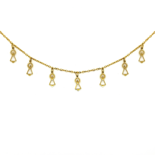 Collar Virgen Del Pilar Multi - (Acero Quirúrgico Waterproof)