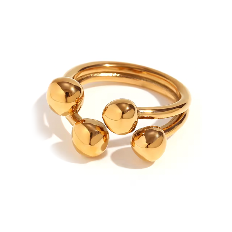 Anillo Singapur - (Acero Quirúrgico Waterproof) - Mimiló