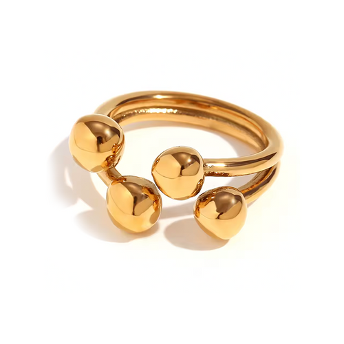 Anillo Singapur - (Acero Quirúrgico Waterproof) - Mimiló