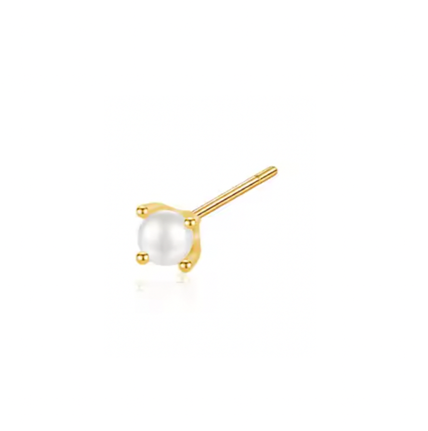 Pendientes Isa Oro - (Plata de Ley 925)