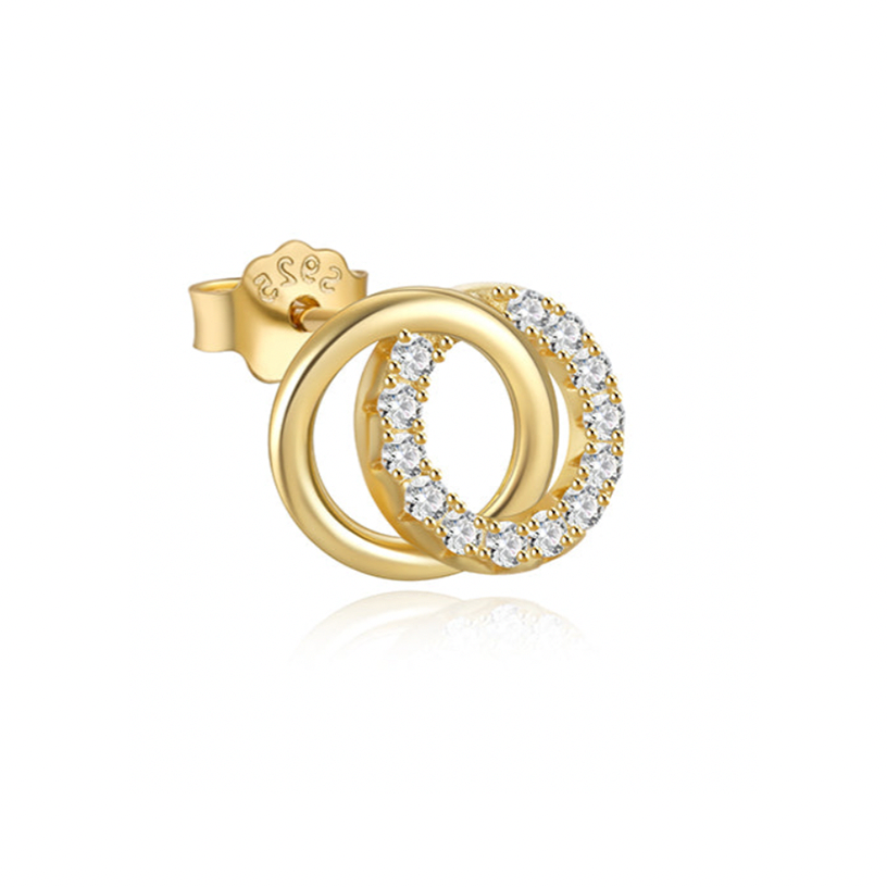 Pendientes Olimpia Oro - (Plata de Ley 925)