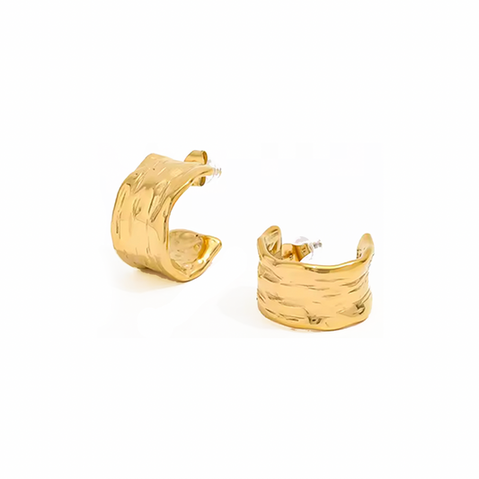 Pendientes Jimena - (Acero Qurúrgico Waterproof)