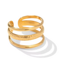 Anillo Boston - (Acero Quirúrgico Waterproof) - Mimiló