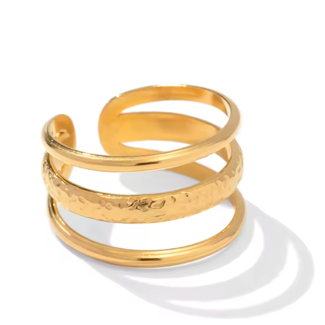 Anillo Boston - (Acero Quirúrgico Waterproof) - Mimiló