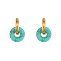 Pendientes Chimo Piedra Turquesa - (Petra: Acero Quirúrgico Waterproof y Piedras) - Mimiló