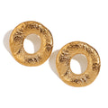 Pendientes Chamonix Oro - (Acero Quirúrgico Waterproof) - Mimiló