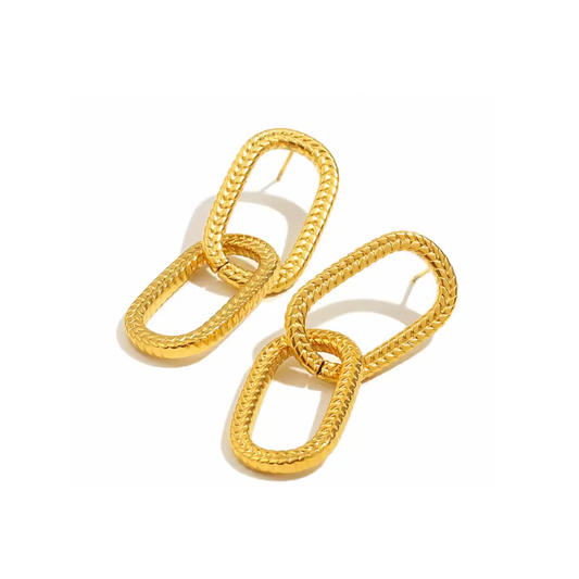 Pendientes Ofelia - (Acero Quirúrgico Waterproof)