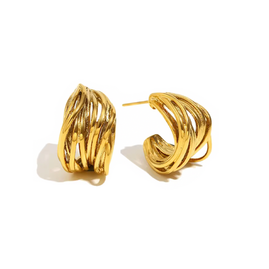 Pendientes Victoria - (Acero Quirúrgico Waterproof)