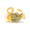 Anillo Marlina - (Acero Quirúrgico Waterproof) - Mimiló