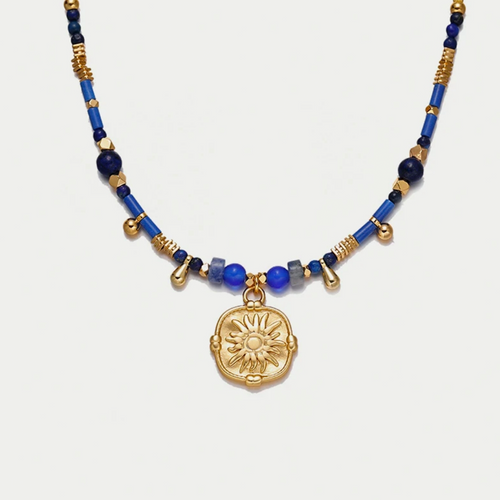 Collar Azteca - (Acero Quirúrgico Waterproof) - Mimiló