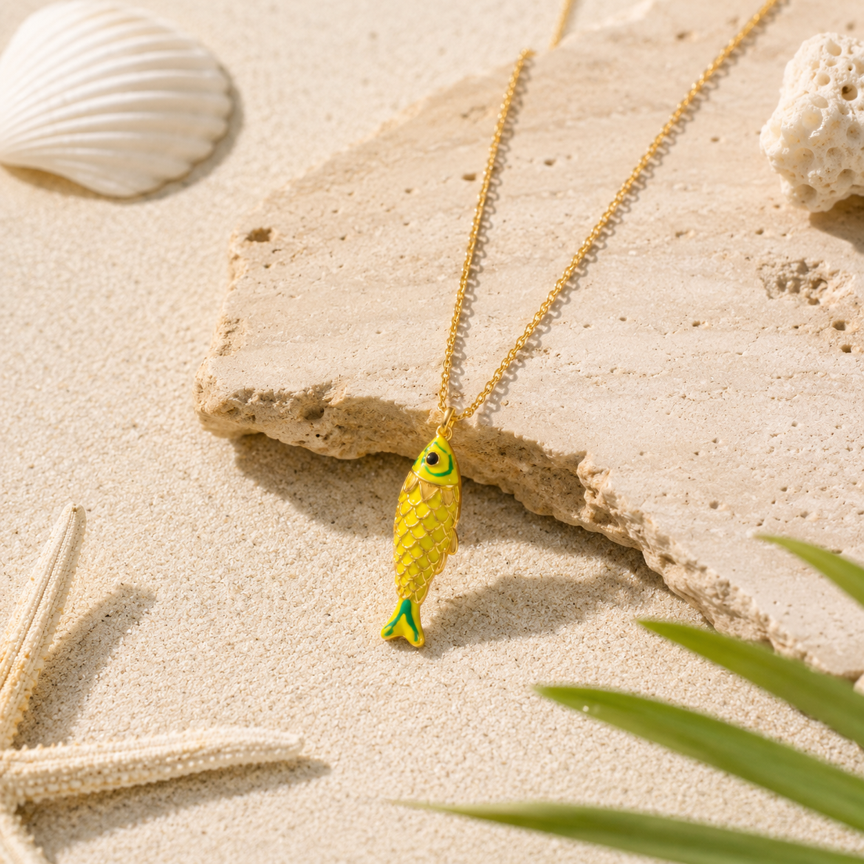 Collar Pez Amarillo - Mimiló