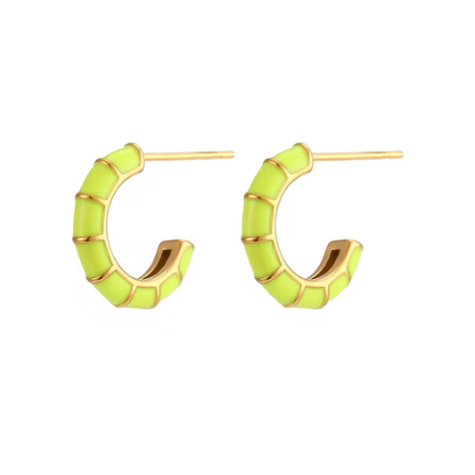 Pendientes Neón - (Acero Quirúrgico Waterproof) - Mimiló